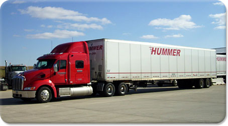 Hummer Truck and Van Trailer